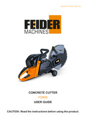 Feider Machines FDB58 User Manual