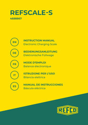 Refco REFSCALE-S 4688867 Instruction Manual