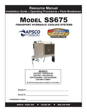APSCO THERMAFLOW SS675 Resource Manual