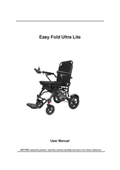 Perfcare Easy Fold Ultra Lite User Manual