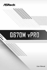 ASROCK Q670M vPRO User Manual