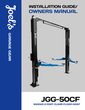 Joel's JGG-50CF Owner's Manual