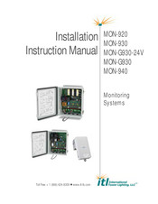 ITL MON-G930-24V Installation Instructions Manual