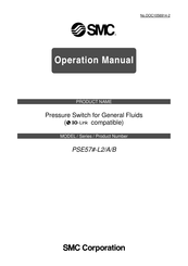 SMC Networks PSE57 Series Operation Manual