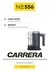 Carrera 556 Instruction Manual