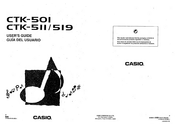 Casio CTK-519 User Manual