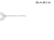 Dacia RADIO MEDIA CONTROL Manual