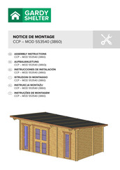 GARDY SHELTER 3860 Assembly Instructions Manual