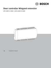 Bosch ADS-AMC2-4WE Installation Manual