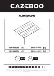 CAZEBOO COM-000372 Instruction Manual