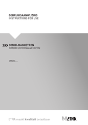ETNA CM650Ti/E03 Instructions For Use Manual