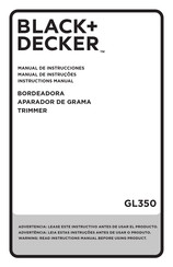 Black & Decker GL350 Instruction Manual