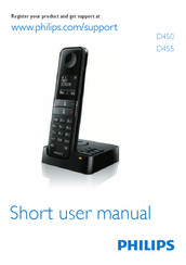 Philips D4552B/05 Short User Manual