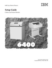 IBM 6400 Series Setup Manual