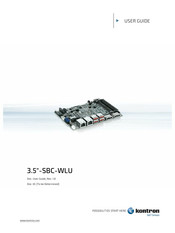 S&T Kontron SBC-WLU-i7-8665UE User Manual