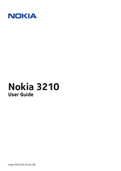 Nokia 3210 User Manual