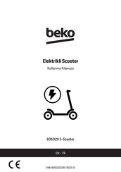 Beko B35020 E-Scooter Manual