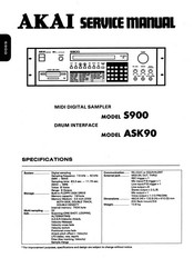 Akai ASK90 Service Manual