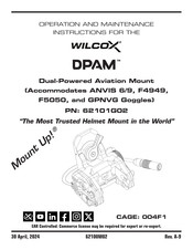 Wilcox DPAM 62101G02 Operation And Maintenance Instruction