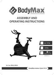 BODYMAX BMAX-MB40 Assembly And Operating Instructions Manual
