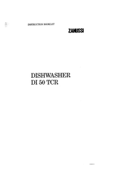 Zanussi DI 50 TCR Instruction Booklet