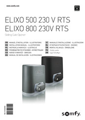 SOMFY Elixo 800 230V RTS Installation Manual