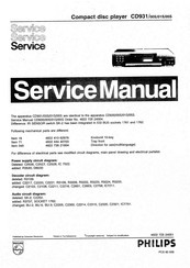 Philips CD931/01S Service Manual