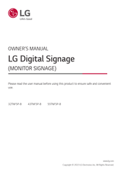 LG 32TNF5P-B Owner's Manual