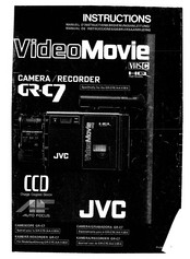 JVC VideoMovie GR-C3 Instructions Manual