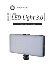 pro master CHROMA CL36RGB Instruction Manual