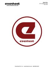 Evenheat GTS 41 Installation Manual