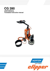 SAINT-GOBAIN NORTON CLIPPER CG 280 110V User Manual
