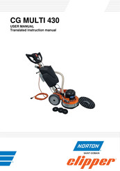 SAINT-GOBAIN NORTON clipper CG CLEAN 430 110V User Manual