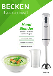 Becken BHB4578 Instruction Manual