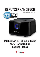 Fantec DS-X1U3-Glanz User Manual