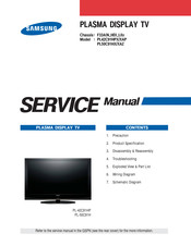 Samsung PL-42C91HP Service Manual