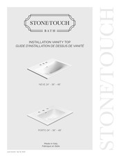 STONE/TOUCH NEVE Installation Manual