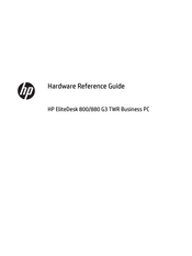 HP EliteDesk 880 G3 TWR Hardware Reference Manual