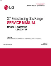 LG LSRG307ST Service Manual