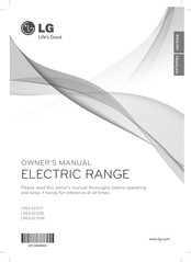 LG LRE6323ST Owner's Manual