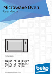 Beko MGF 23210 X User Manual