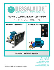 DESSALATOR PRO COMPACT D200 Assembly And User's Manual