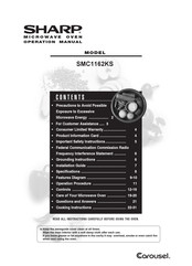 Sharp Carousel SMC1162KS Operation Manual