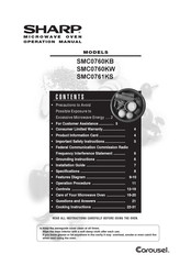 Sharp Carousel SMC0761KS Operation Manual