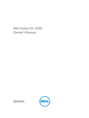 Dell Vostro 15-3559 Owner's Manual