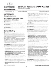 SNOWJOE SUNJOE WA24C-LTE Operator's Manual