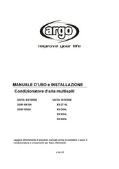 Argo X3MI 105 SH Manual