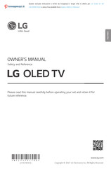 LG OLED65A19LA Owner's Manual