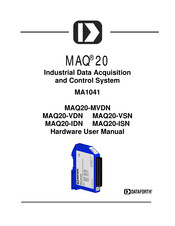 Dataforth MAQ20-VSN Hardware User Manual