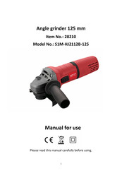 FESTA S1M-HJ2112B-125 Manual For Use